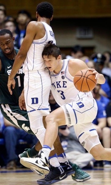 Allen leads No. 5 Duke past Michigan State 78-69